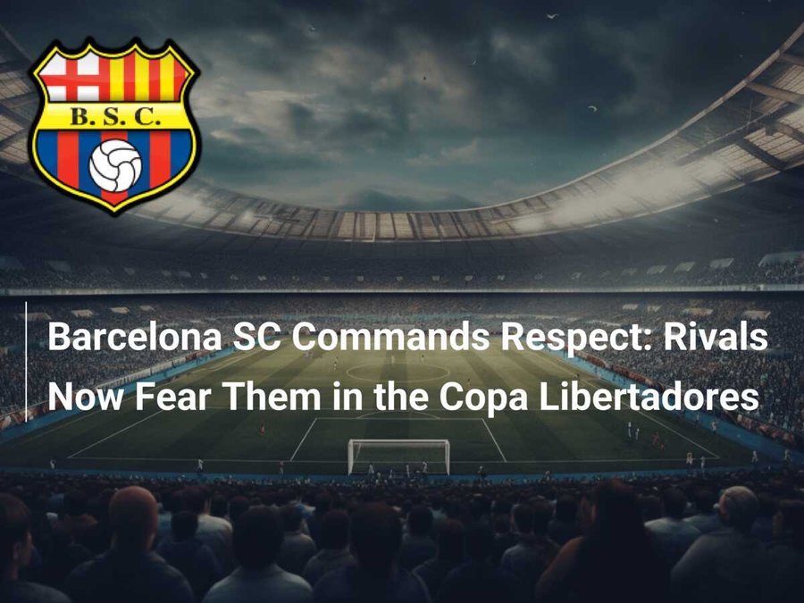 Barcelona SC Kicks Off Copa Libertadores Tonight!