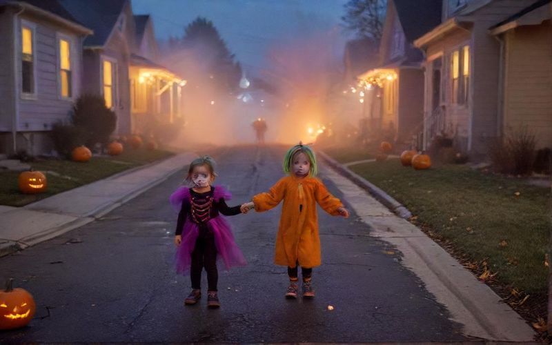 Chicago Halloween: Enforcement Clash Terrifies Kids