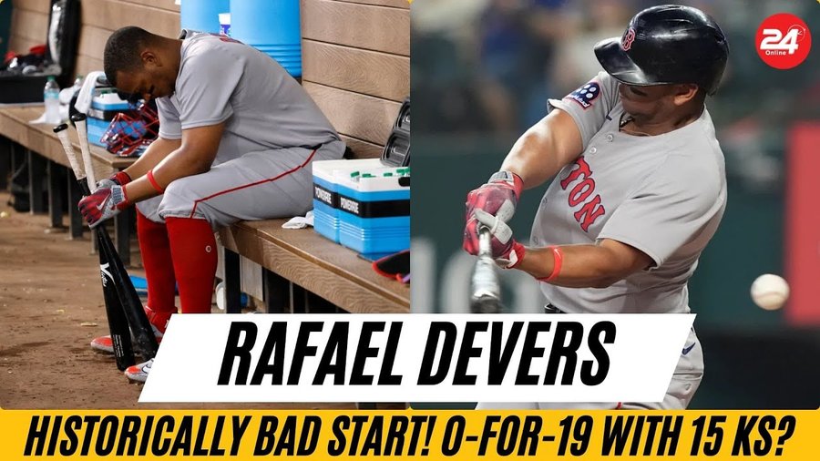 Devers' Historic Slump: 0-for-19, 15 Ks to Start 2025