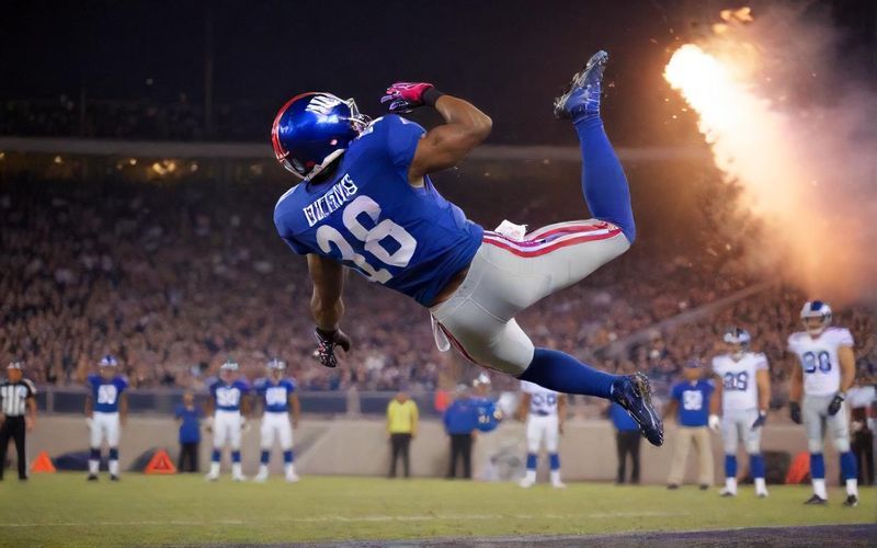 Giants Upset Eagles, Rookie Stars Shine Bright