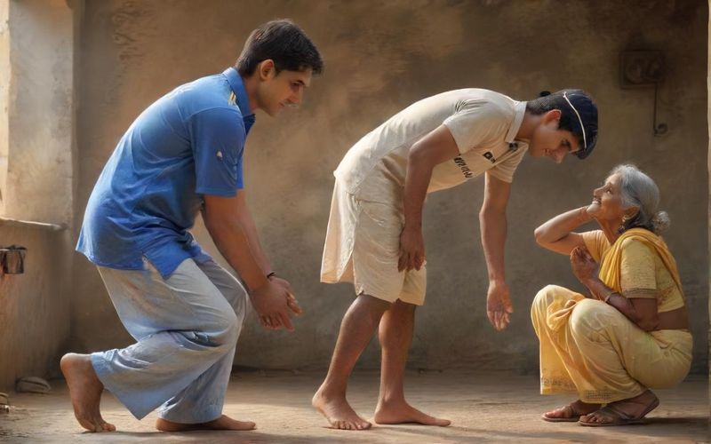 Gill's Humble Gesture Stuns Cricket Fans