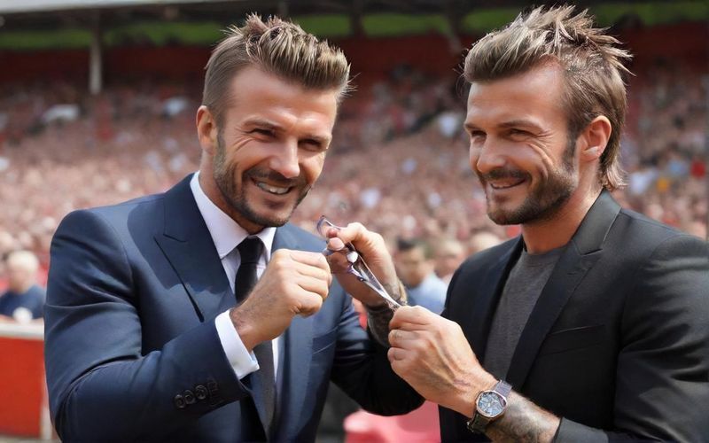 Man Utd Fan's Hair Pledge Nears Goal: Beckham Next?