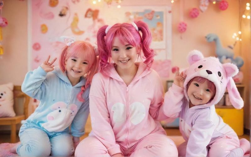 Mariah Carey & twins embrace Japan's kawaii Halloween