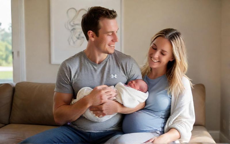 McCarthy Welcomes Baby After Vikings Debut