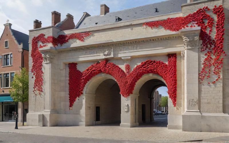 Menin Gate Restoration and Poppy Drop Grounded