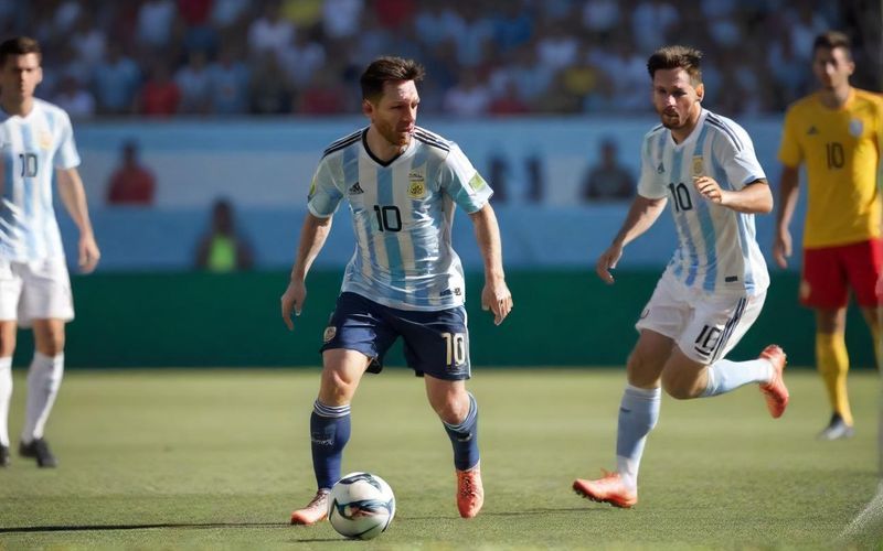 Messi's Argentina Lands in Florida for Friendlies