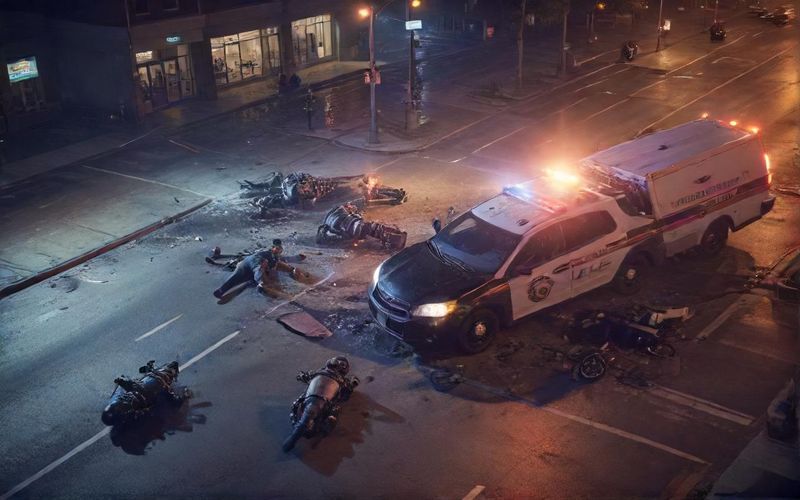 Nashville Crash: Speeding Motorcycle, Driver Claims No Sight