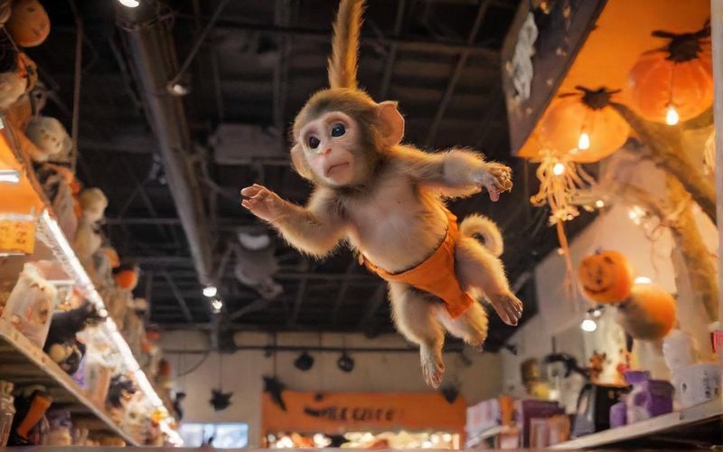 Plano Spirit Halloween sees monkey escape