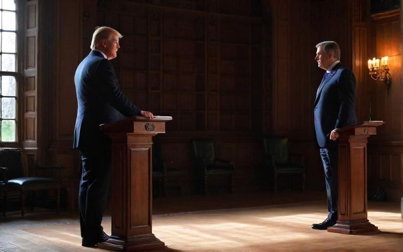 Starmer, Trump Forge AI Tech Deal at Chequers